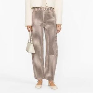 GANNI STRIPE JEAN